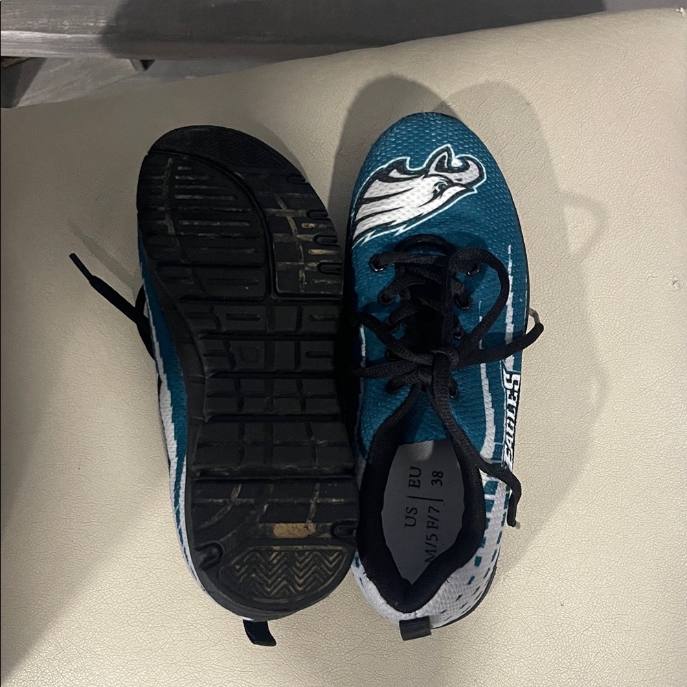 Philadelphia Eagles Sneakers Lightweight Football NFL Size 7 - Picture 6 of 6